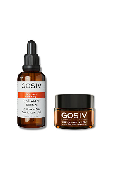 Gosiv Anti-Aging Etkili Göz Çevresi Destekleyici Cilt Bakım Seti