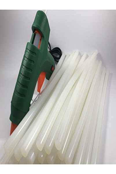 Netodak Sıcak Silikon Mum Tabancası Anahtarlı 40w Ve 35 Adet Kalın Silikon Mum