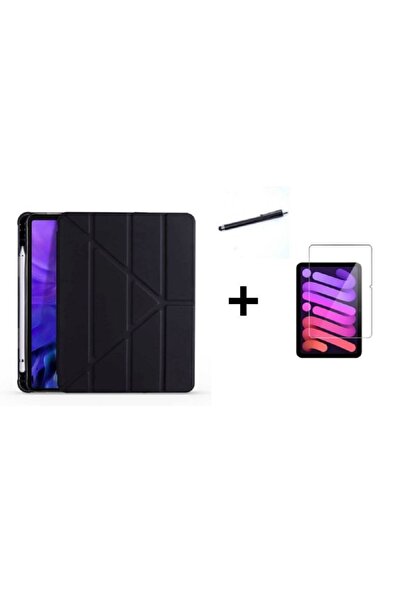Israh Samsung Galaxy Tab A8 10.5 inç SM-X200 için Uyumlu Kalem Bölmeli Kılıf ...