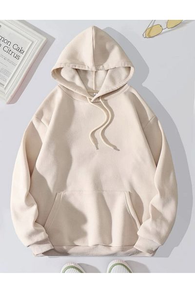 ALİKA Φούτερ Unisex Hooded Life Is Oversize