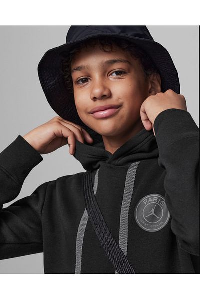 Nike JORDAN MJ PSG HBR FLC PO HOODIE MEN'S CHILDREN'S HOODED SWEATSHIRT 95C508-023