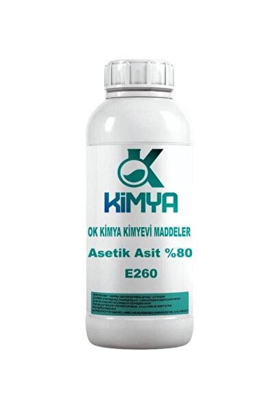 Ok Kimya Asetik Asit E260 %80 Sirke Ruhu 1Kg