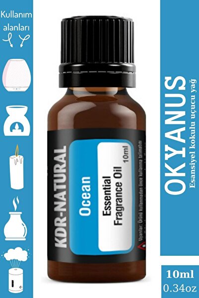 kdr natural Okyanus Esansiyel Uçucu Yağ Buhurdanlık Yağı Hava Nemlendirici Di...