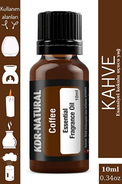 kdr natural Kahve Uçucu Yağ Buhurdanlık Yağı Difüzör Esansı Oda Kokusu Esansı...