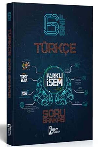 İsem Yayınları Isem Yayıncılık 6. Sınıf Farklı Isem Türkçe Soru Bankası
