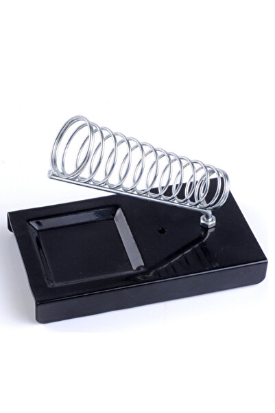 SolinpaTech Metal Yaylı Kalem Havya Standı Sehpası Sünger Dahil