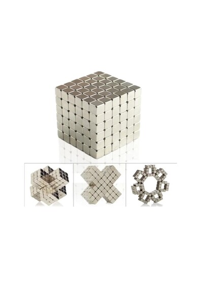 Hdg 216 adet Neocube 5mm Neodyum Mıknatıs - Yeni Nesil Puzzle Mini Küp Mıknatıs Zeka Geliştirici