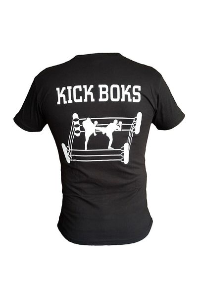 By Leon 1982 Μπλουζάκι Unisex Μαύρο Wasedo Kick Boxing