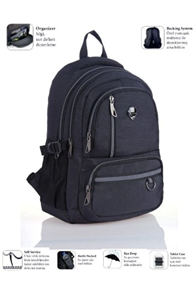 Relaxion Unisex Ortaokul- Lise Sırt Çantası ÖĞRENCİ GÜNLÜK SEYAHAT TATİL SPOR...