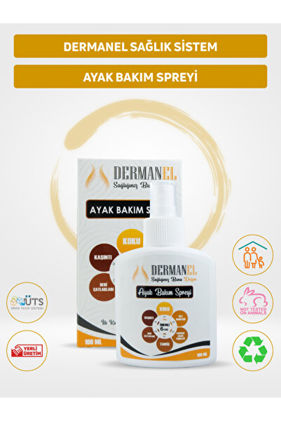 Dermanel Ayak Bakım Spreyi+moon Vazelin Cam Beyaz
