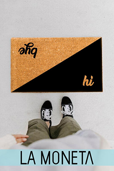 Lamoneta Design Hi Bye Kapı Önü Paspas