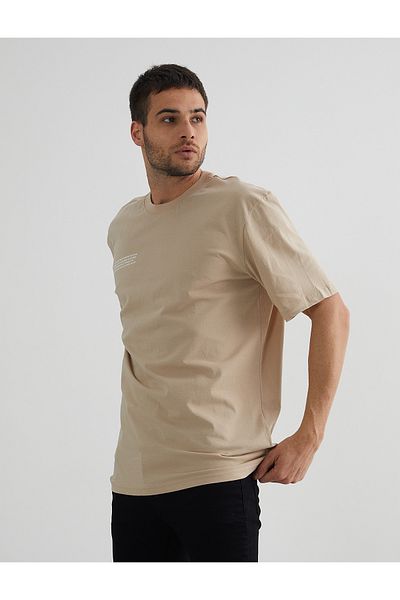 PAULMARK Text Detailed T-shirt