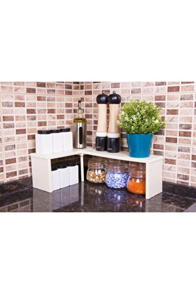 Decobella Mutfak Tezgah Ve Dolap İçi Düzenleyici Raf
