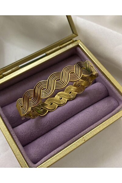 stil hatun aksesuar Kadın Çelik Bileklik, Çelik Bilezik, Çelik Silver Kelepçe...