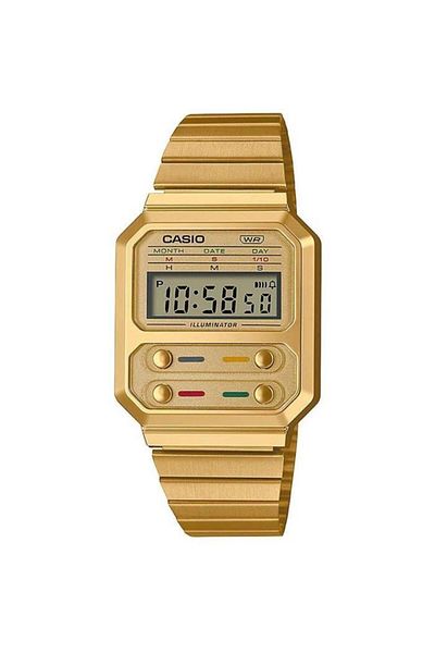 Casio Casio A100weg-9adf Men's Wristwatch
