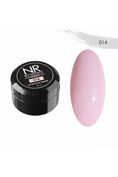 Nail Republic Kalıcı Oje Base Cover Rubber Pembe 014 (30 ml) – Yuvarlak Kavan...