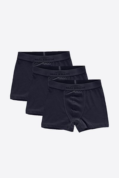 Malabadi Boy's Smoked Cotton Elastane Boxer Σετ 3 - 208