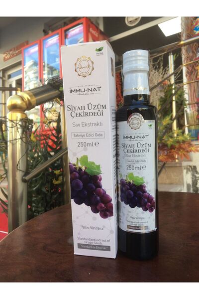 HerbalStore Immunat Siyah Üzüm Çekirdeği Ekstratı 250ml