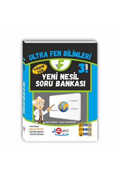Analiz Yayınları 3.SINIF ULTRA FEN BİLİMLERİ SORU BANKASI