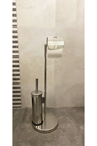 Meloni حامل ورق التواليت وفرشاة المرحاض