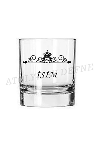 blackbonds Kişiye Özel Isimli Baskılı Viski Bardağı Tekli1