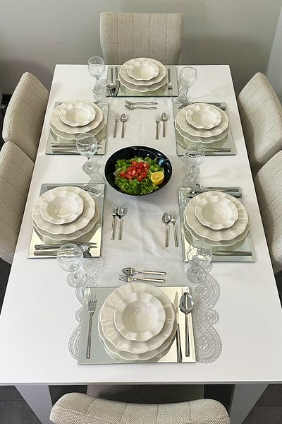 Decorita Πλάκα καθρέφτη |   Απλός καθρέφτης |   Σετ 6 Ορθογώνια Πλάκα Καθρέφτη |   25 εκ. x 35 εκ |