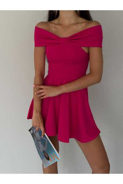 MST CLOTHİNG Μίνι φόρεμα από ύφασμα κατάδυσης