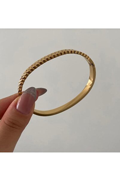 Buqete سوار الصفد سلسلة الذهب الصلب