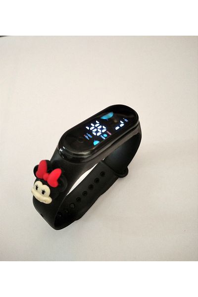 bi dünya saat aksesuar LED Child Figure Clock Touch (Not Smart Clock.)