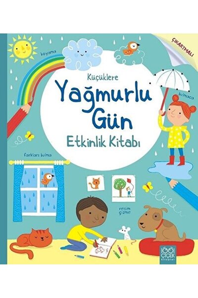 1001 Çiçek Kitaplar كتاب أنشطة يوم ممطر للأصغر / ريبيكا جيلبين / 1001 كتاب زه...