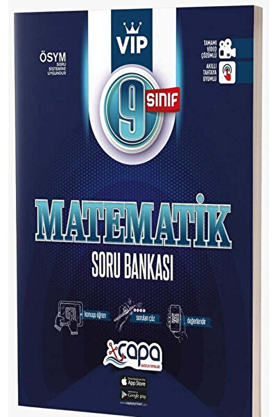 ÇAPA YAYINLARI 9. Sınıf Matematik Soru Bankası / Kolektif / Çapa Yayınları / ...