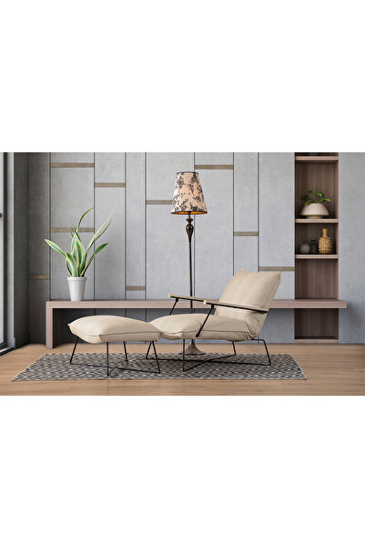 Eymense Dorchy Ayak Uzatmalı Yataklı Berjer