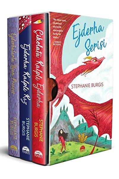 Martı Çocuk Yayınları Ejderha Serisi 3 Kitap Kutulu Set / Stephanie Burgis / ...