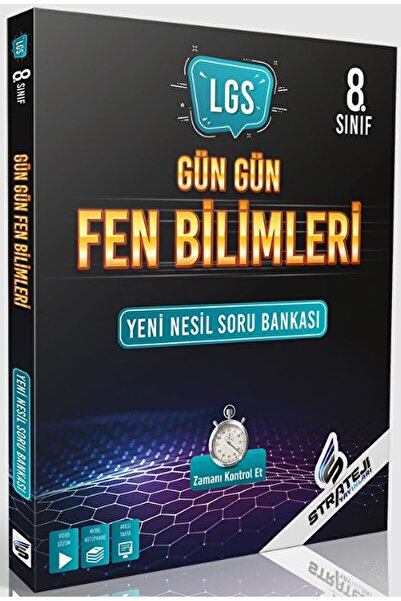 Strateji Yayınları 8. Sınıf LGS Gün Gün Fen Bilimleri Yeni Nesil Soru Bankası...