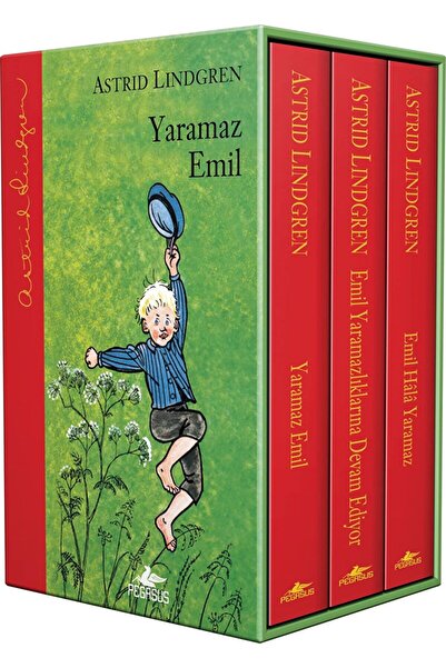 Pegasus Yayınları Yaramaz Emil Serisi Kutulu Özel Set (3 Kitap) / Astrid Lind...