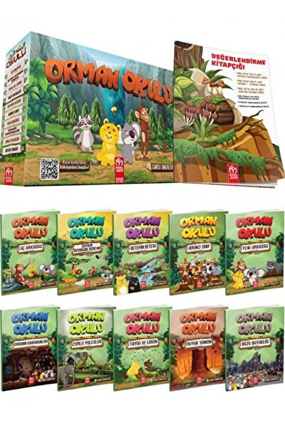 MODEL EĞİTİM YAYINCILIK Orman Okulu Hikaye Seti 10 Kitap / Kolektif / Model E...