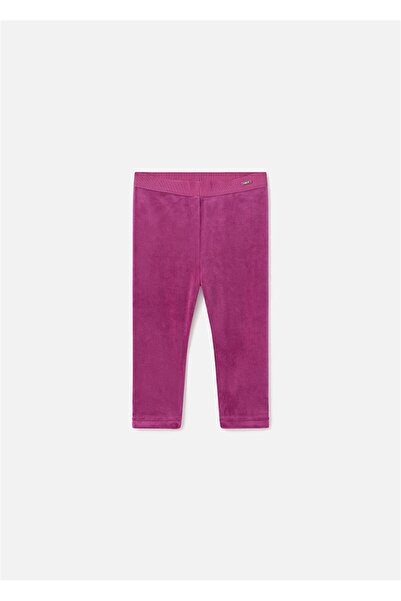 MAYORAL Girl's Velvet Leggings Pink 727