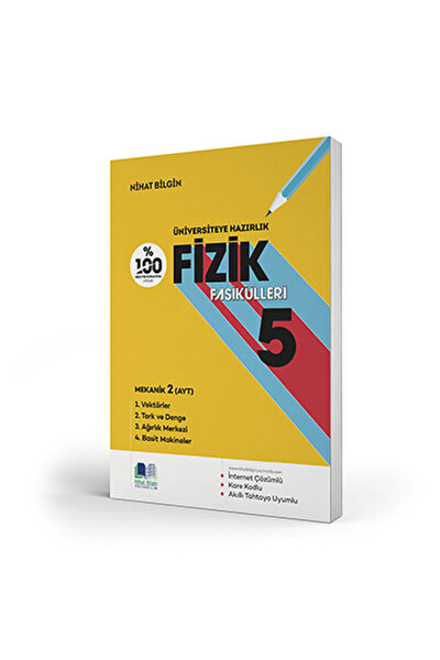 Nihat Bilgin Yayınları Üniversiteye Hazırlık Fizik Fasikülleri 5 / Nihat Bilgin / Nihat Bilgin Yayınları / 9786056968167