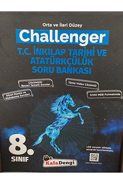 Kafa Dengi Yayınları 8. Sınıf Challenger T.C. İnkılap Tarihi ve Atatürkçülük ...