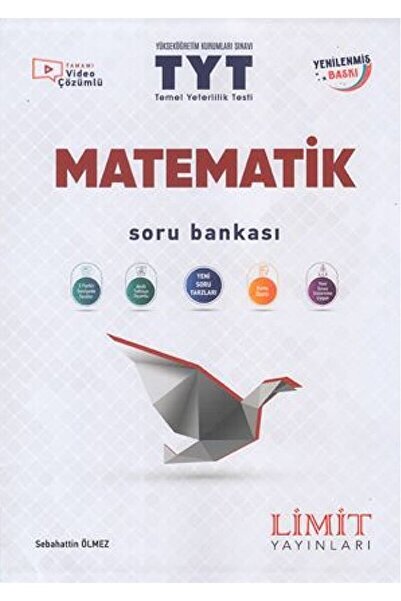 Limit Yayınları TYT Matematik Soru Bankası / Sebahattin Ölmez / Limit Yayınla...