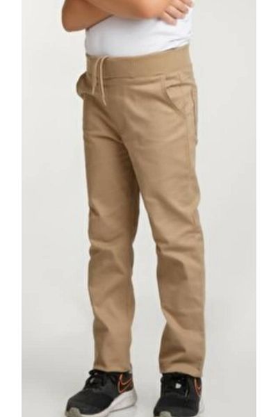 TONTİŞLER BEBEK VE ÇOCUK GİYİM Primary-Secondary-School school pants Lycra waist full rubber quality fabric