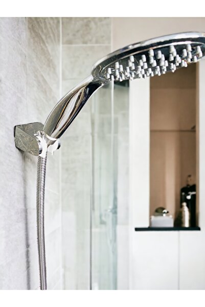 RENK YAPI RÜYASI Spiralli Duş Telefonu Başlığı, Kaliteli Hortumlu Mafsallı Duşluk Seti, Banyo Küvet Duşakabin