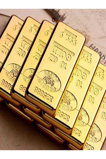 HK GİFT SHOP KÜLÇE ALTIN METAL GAZLI ÇAKMAK