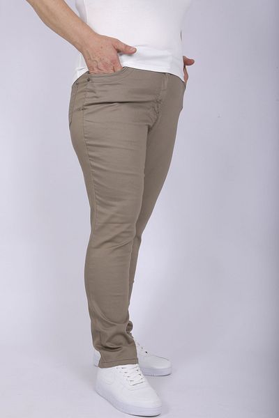 Hitit Butik Green Khaki Color Skinny Leg Trousers