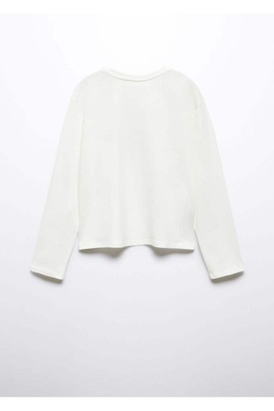 MANGO Kids T-Shirt με βαμβακερό σχέδιο