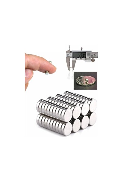Hdg 500 Adet Yuvarlak Neodyum Mıknatıs Magnet Çap: 0,5 Cm Kalınlık : 2 Mm