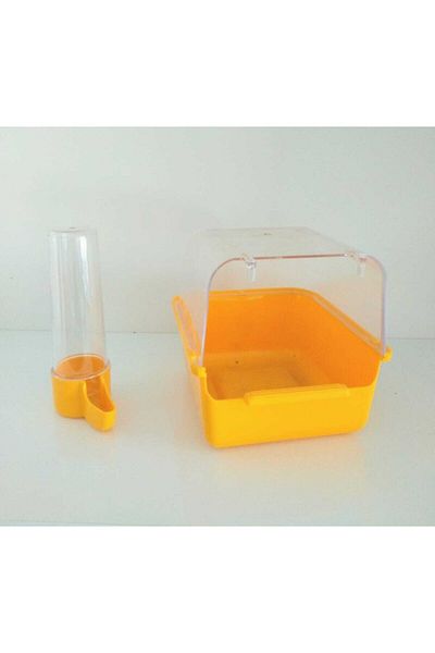 dayıpet Budgie Bathroom and Water Bowl