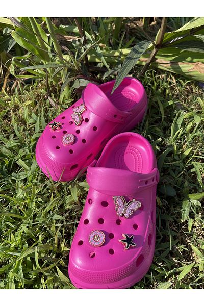Hızlı Al GIRL'S KELEEK STONE SANDALS CROS SLIPPERS (SIMMLE FIT BIG SIZE 1 PIECE)