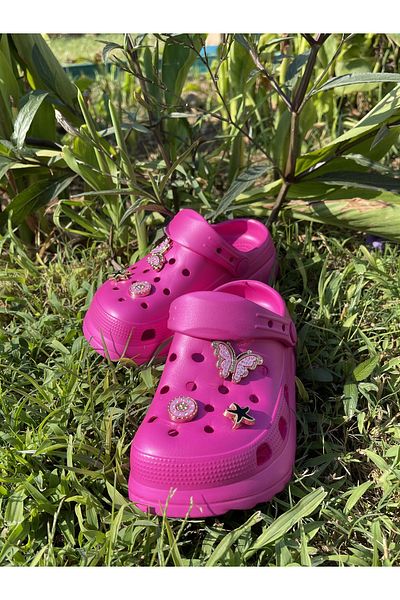 Hızlı Al GIRL'S KELEEK STONE SANDALS CROS SLIPPERS (SIMMLE FIT BIG SIZE 1 PIECE)