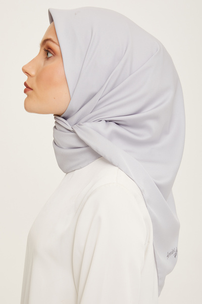Armine Sport Twill (TİVİL) Eşarp Düzrenk Gri